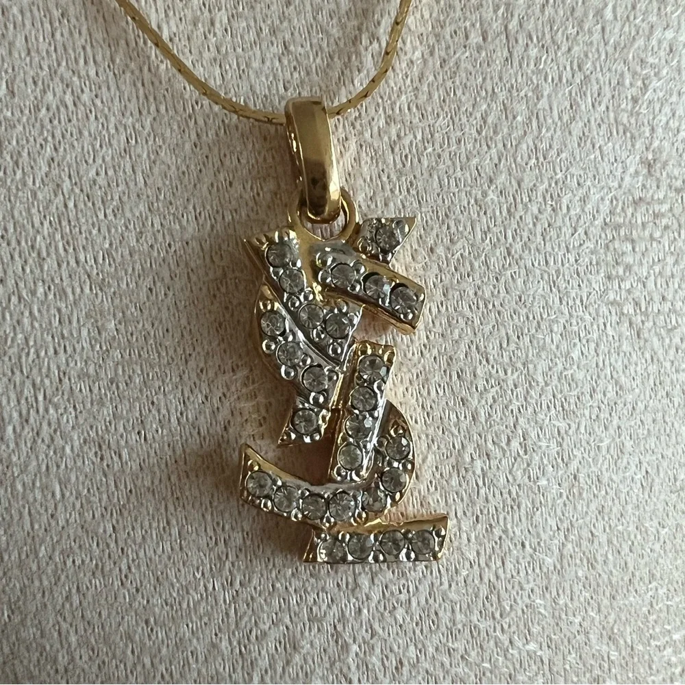 YSL Vintage Pendant Necklace - Picture 3 of 6